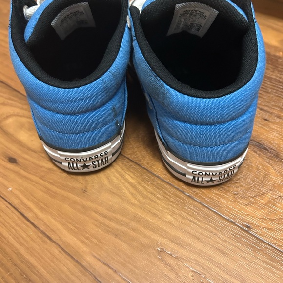 Converse Kids' Black and Blue Sneakers - Picture 2 of 4